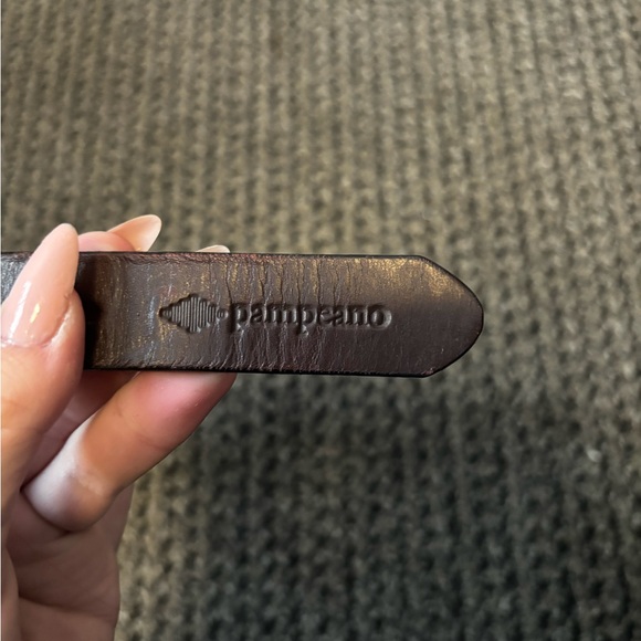 Elegant Pink and Black Patterned Women's Belt - Picture 4 of 5